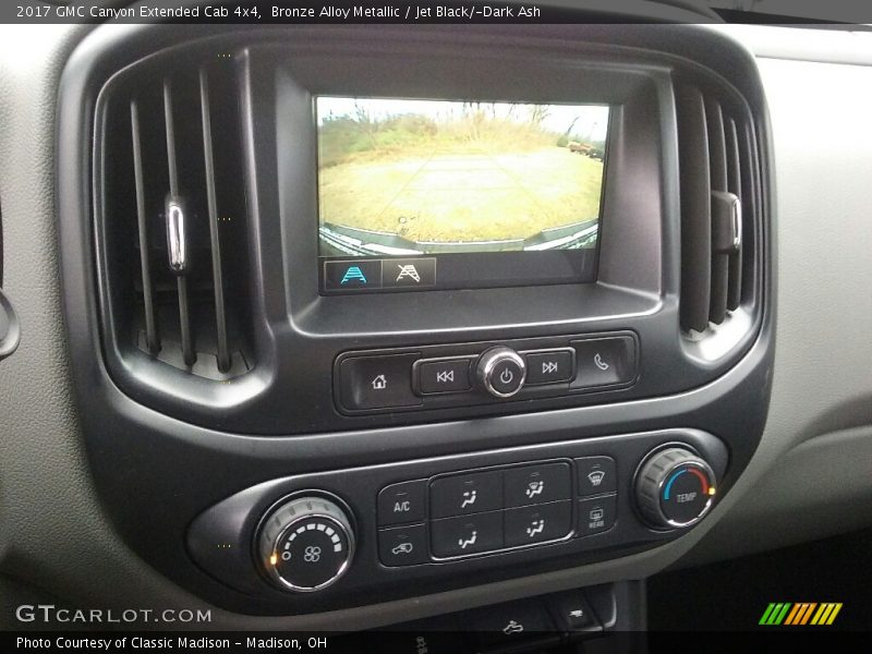 Controls of 2017 Canyon Extended Cab 4x4