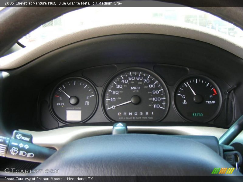 Blue Granite Metallic / Medium Gray 2005 Chevrolet Venture Plus