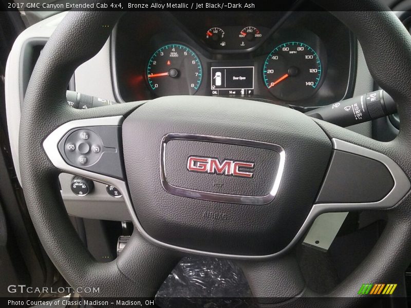 2017 Canyon Extended Cab 4x4 Steering Wheel