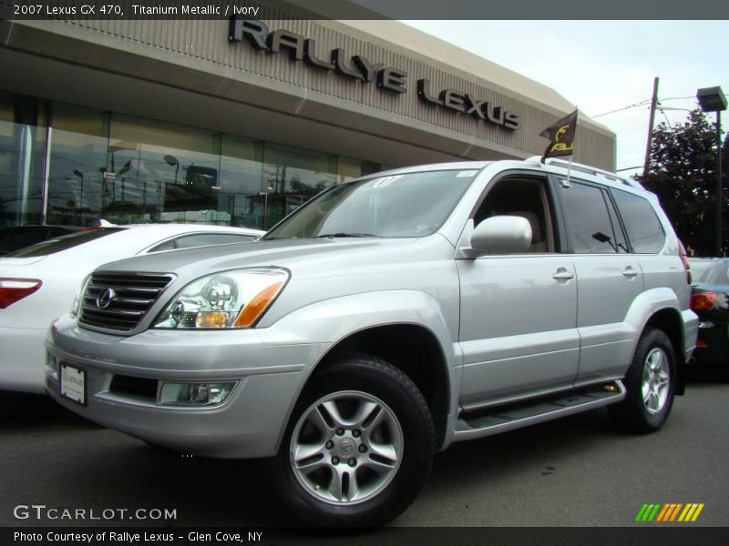Titanium Metallic / Ivory 2007 Lexus GX 470