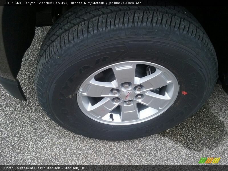  2017 Canyon Extended Cab 4x4 Wheel