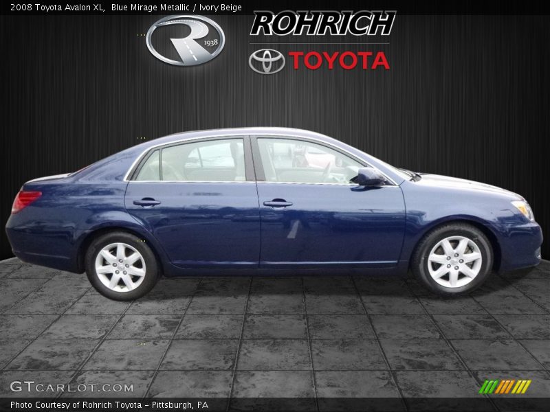Blue Mirage Metallic / Ivory Beige 2008 Toyota Avalon XL