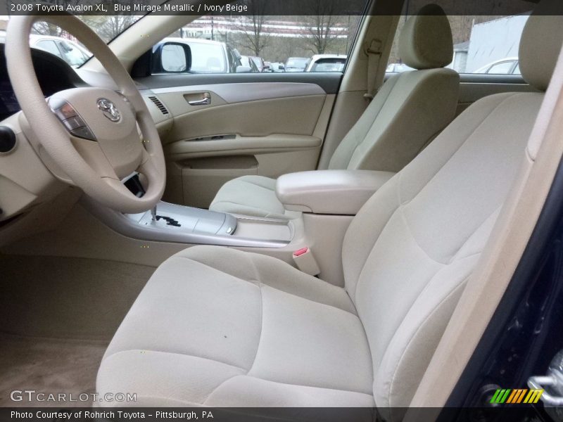 Blue Mirage Metallic / Ivory Beige 2008 Toyota Avalon XL