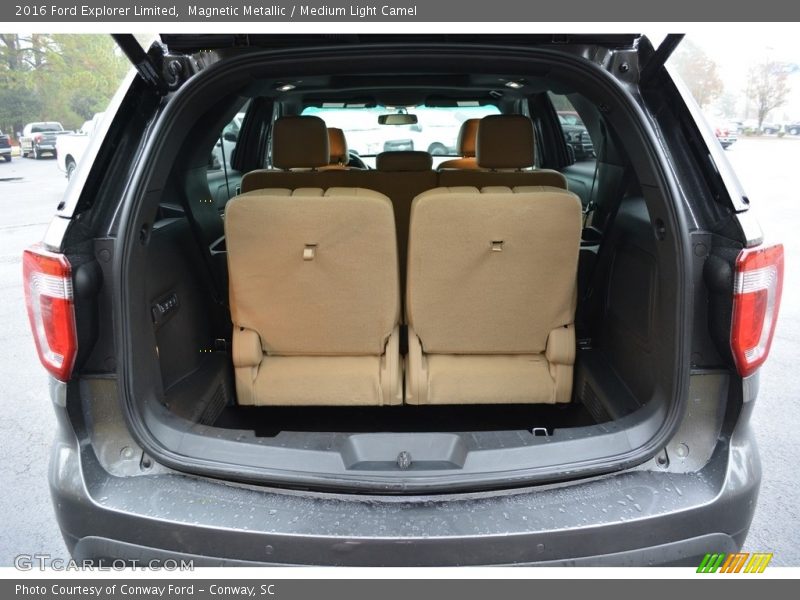 Magnetic Metallic / Medium Light Camel 2016 Ford Explorer Limited
