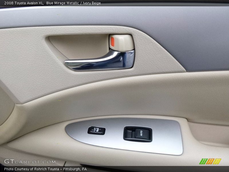 Blue Mirage Metallic / Ivory Beige 2008 Toyota Avalon XL