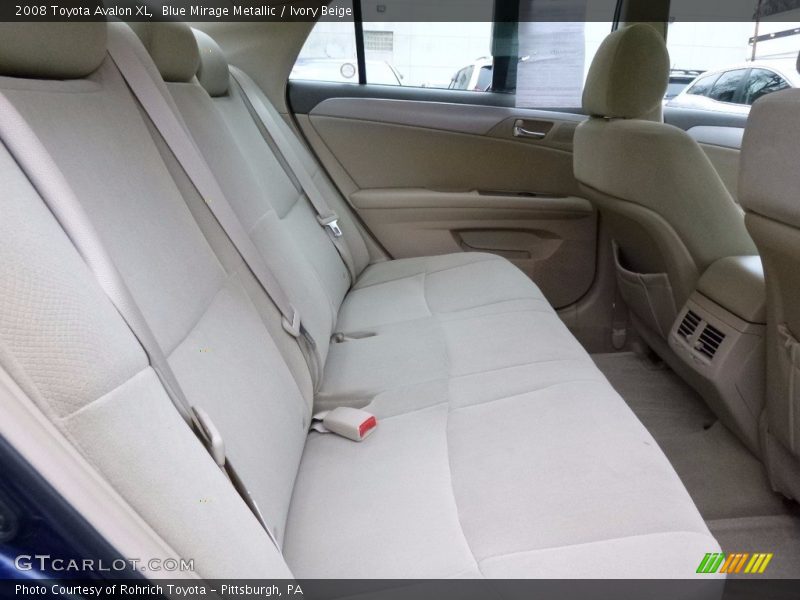 Blue Mirage Metallic / Ivory Beige 2008 Toyota Avalon XL