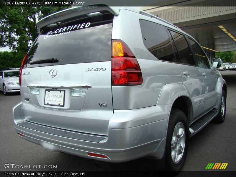 Titanium Metallic / Ivory 2007 Lexus GX 470