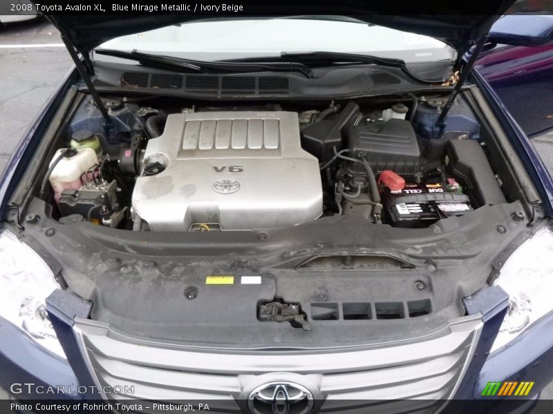 Blue Mirage Metallic / Ivory Beige 2008 Toyota Avalon XL