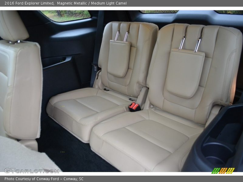Magnetic Metallic / Medium Light Camel 2016 Ford Explorer Limited