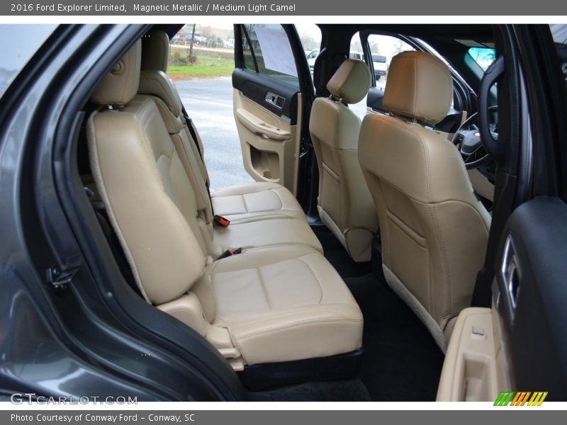 Magnetic Metallic / Medium Light Camel 2016 Ford Explorer Limited