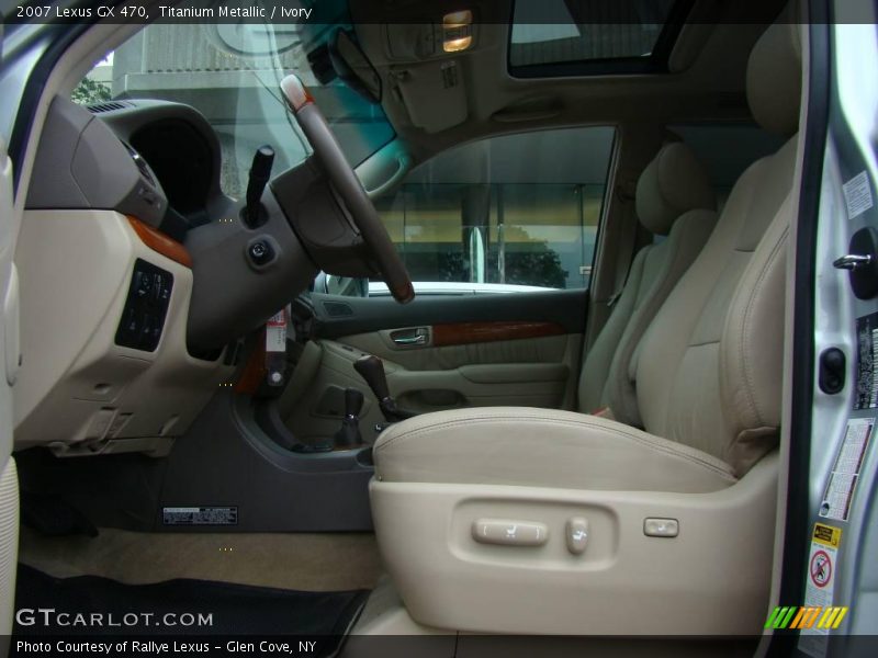 Titanium Metallic / Ivory 2007 Lexus GX 470