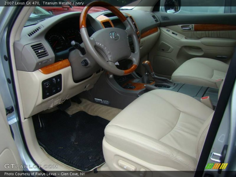 Titanium Metallic / Ivory 2007 Lexus GX 470