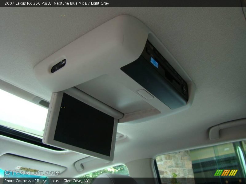 Neptune Blue Mica / Light Gray 2007 Lexus RX 350 AWD