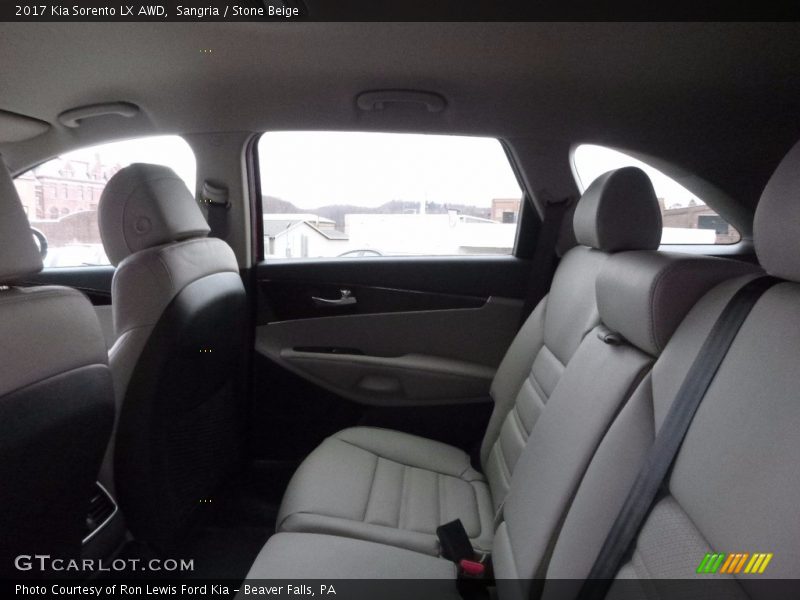 Sangria / Stone Beige 2017 Kia Sorento LX AWD