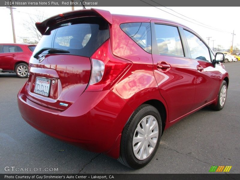 Red Brick / Charcoal 2014 Nissan Versa Note S Plus