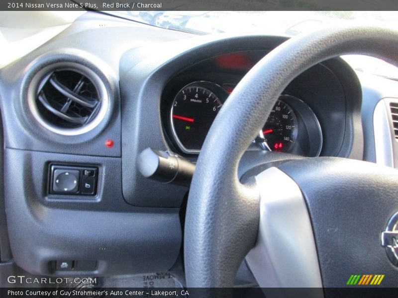 Red Brick / Charcoal 2014 Nissan Versa Note S Plus