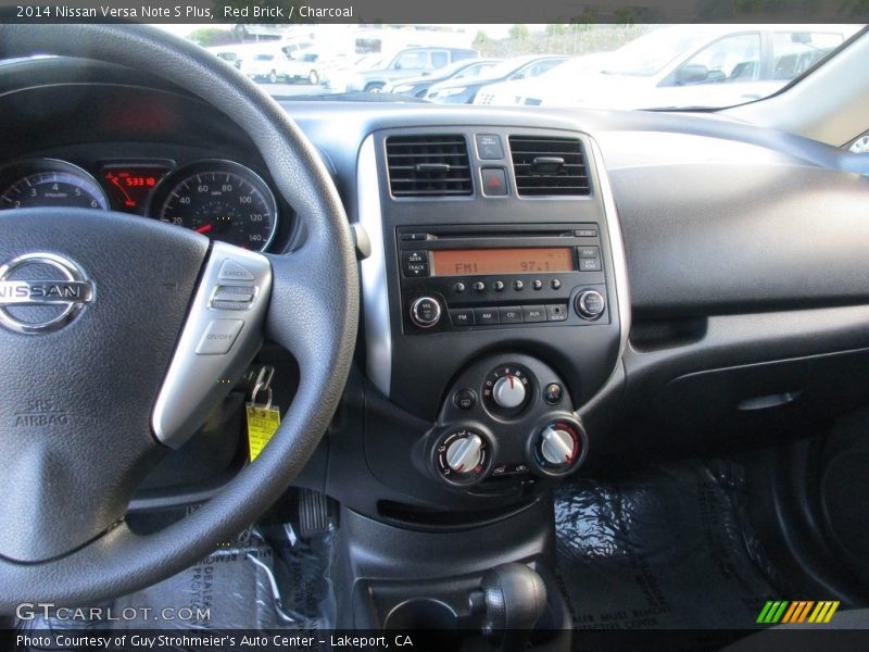 Red Brick / Charcoal 2014 Nissan Versa Note S Plus