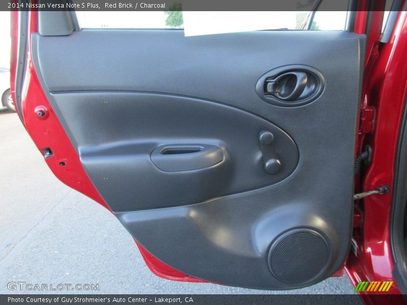 Red Brick / Charcoal 2014 Nissan Versa Note S Plus