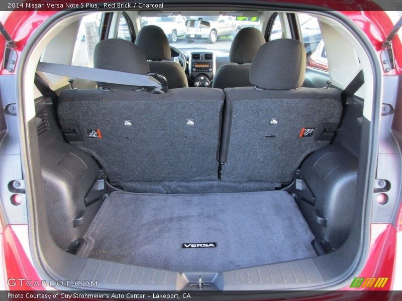 Red Brick / Charcoal 2014 Nissan Versa Note S Plus