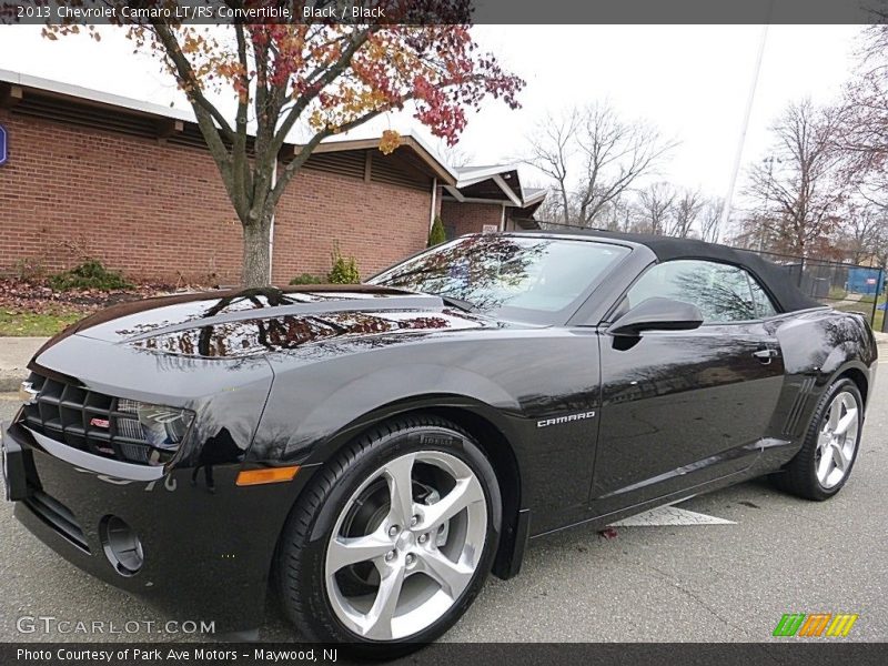 Black / Black 2013 Chevrolet Camaro LT/RS Convertible