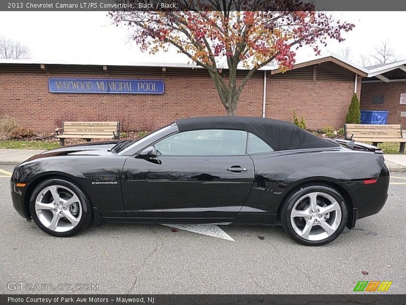 Black / Black 2013 Chevrolet Camaro LT/RS Convertible