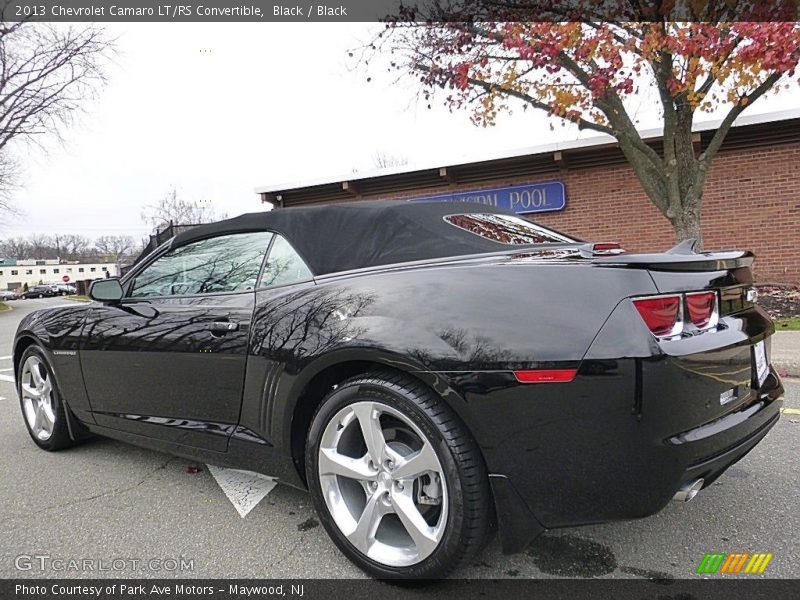 Black / Black 2013 Chevrolet Camaro LT/RS Convertible