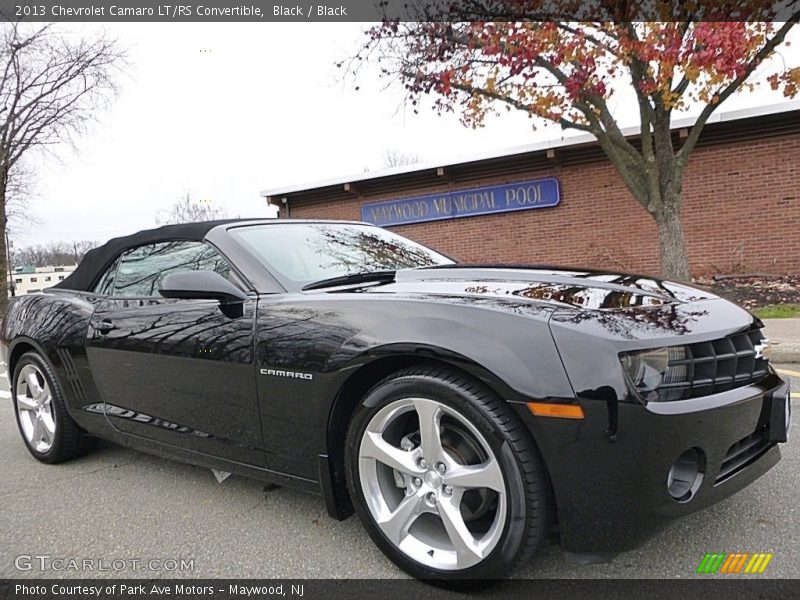Black / Black 2013 Chevrolet Camaro LT/RS Convertible