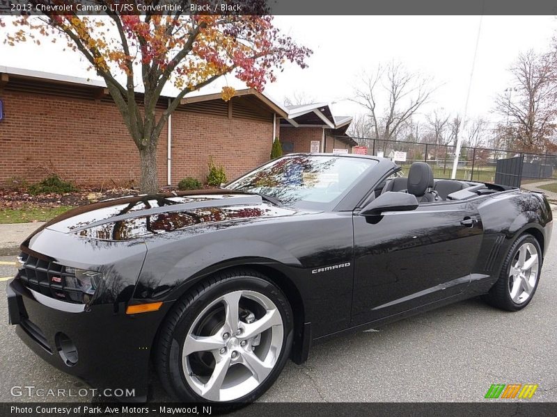 Black / Black 2013 Chevrolet Camaro LT/RS Convertible