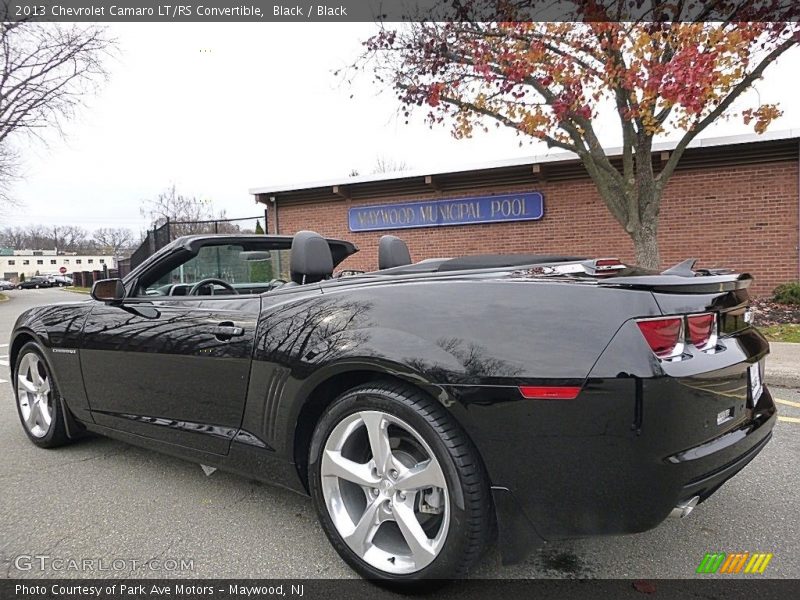 Black / Black 2013 Chevrolet Camaro LT/RS Convertible