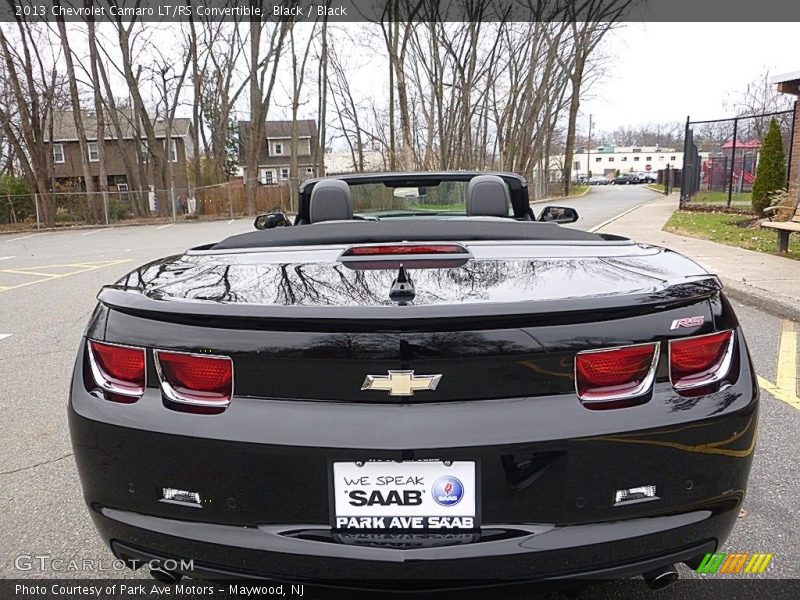 Black / Black 2013 Chevrolet Camaro LT/RS Convertible