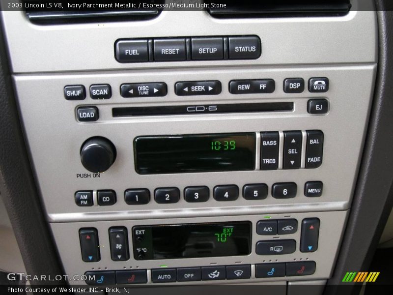 Ivory Parchment Metallic / Espresso/Medium Light Stone 2003 Lincoln LS V8