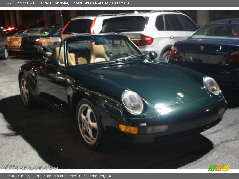  1997 911 Carrera Cabriolet Forest Green Metallic