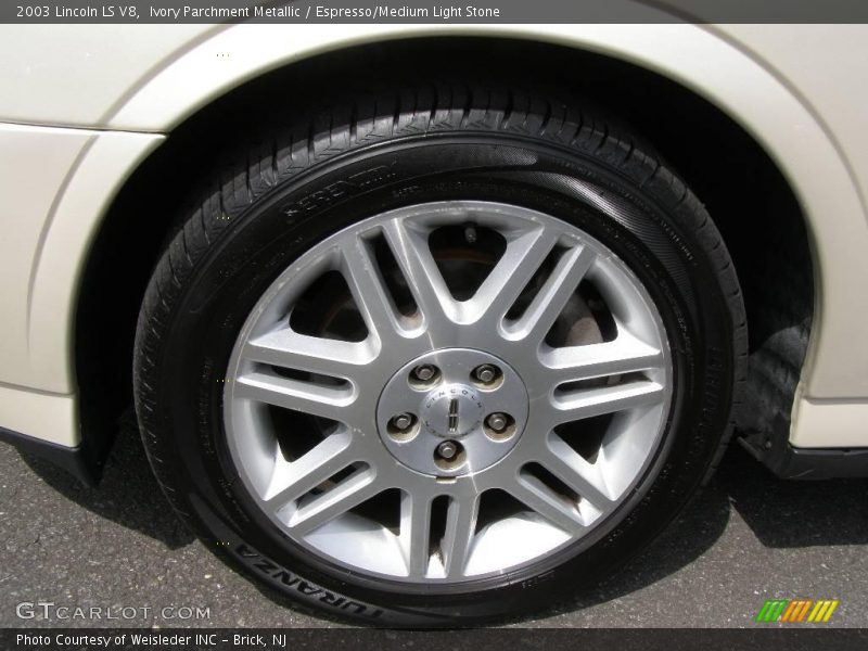 Ivory Parchment Metallic / Espresso/Medium Light Stone 2003 Lincoln LS V8