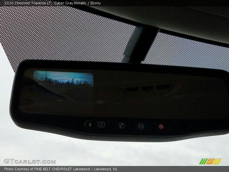 Cyber Gray Metallic / Ebony 2010 Chevrolet Traverse LT