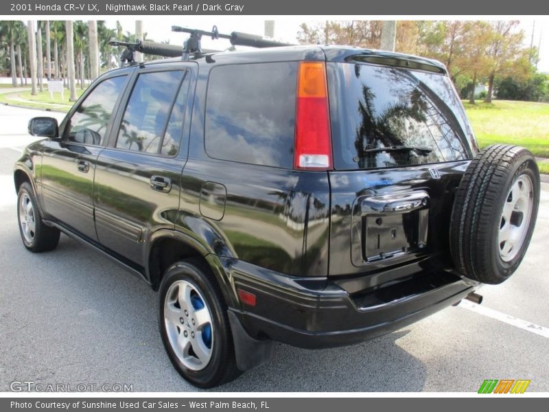 Nighthawk Black Pearl / Dark Gray 2001 Honda CR-V LX