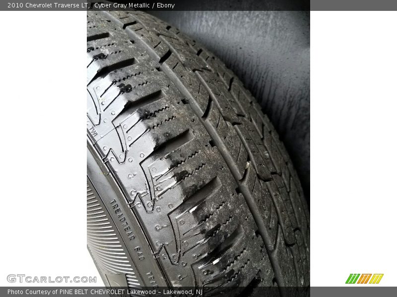 Cyber Gray Metallic / Ebony 2010 Chevrolet Traverse LT