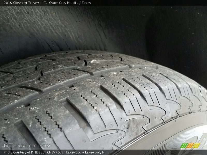 Cyber Gray Metallic / Ebony 2010 Chevrolet Traverse LT