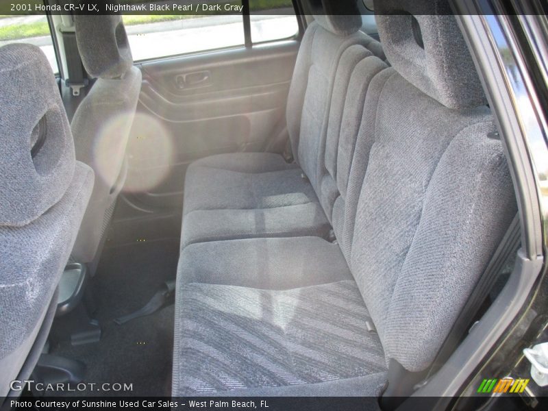Nighthawk Black Pearl / Dark Gray 2001 Honda CR-V LX
