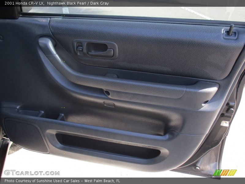 Nighthawk Black Pearl / Dark Gray 2001 Honda CR-V LX