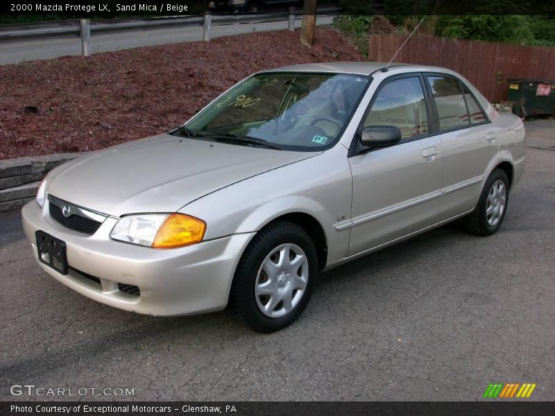 Sand Mica / Beige 2000 Mazda Protege LX