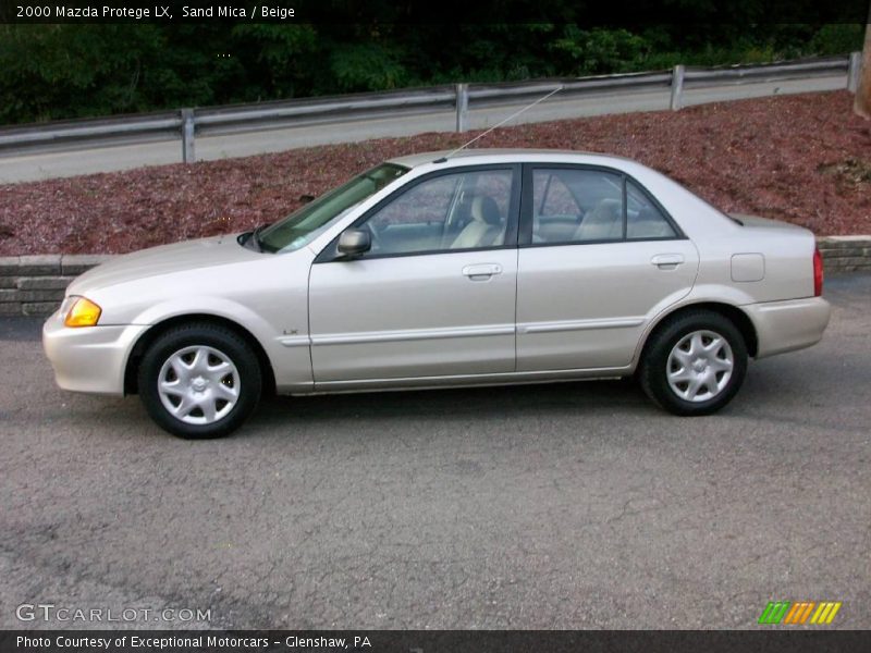 Sand Mica / Beige 2000 Mazda Protege LX
