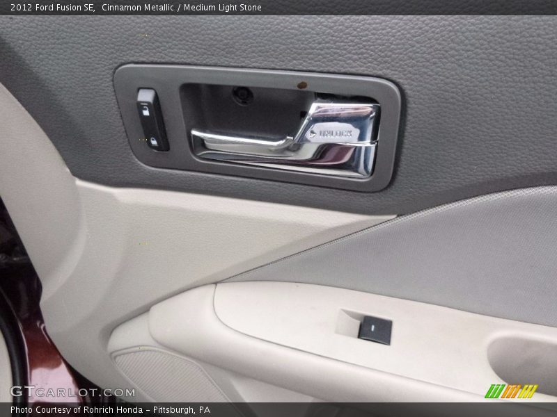 Cinnamon Metallic / Medium Light Stone 2012 Ford Fusion SE