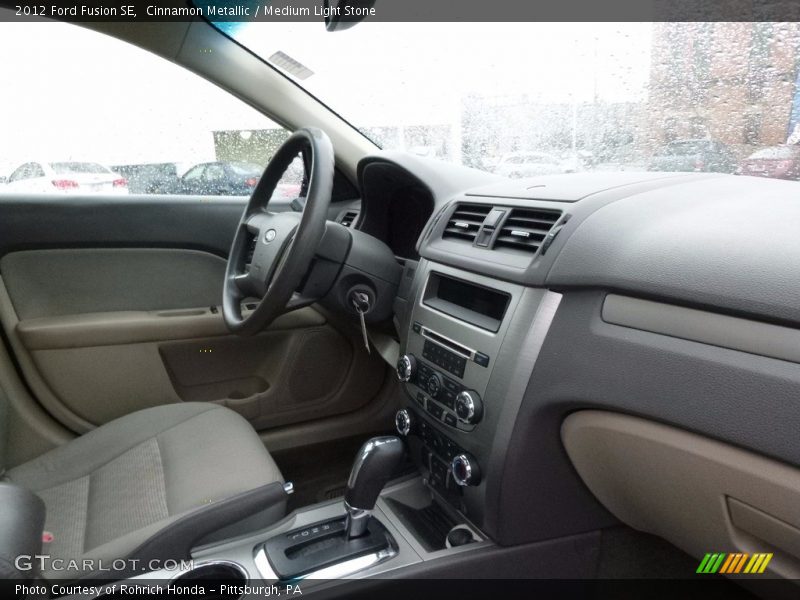 Cinnamon Metallic / Medium Light Stone 2012 Ford Fusion SE