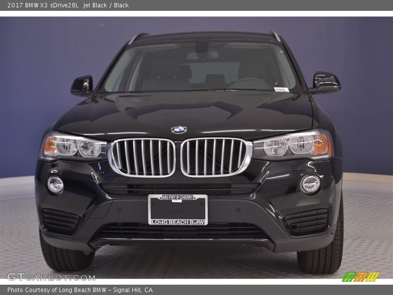 Jet Black / Black 2017 BMW X3 sDrive28i