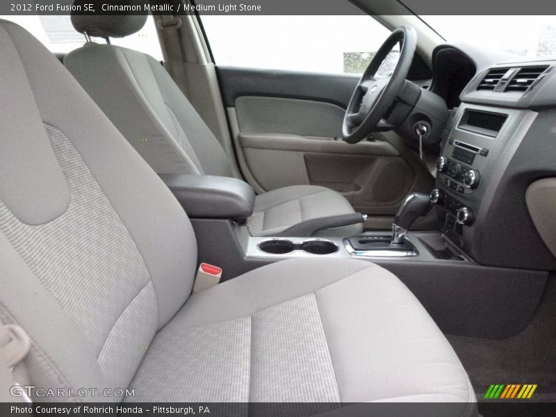 Cinnamon Metallic / Medium Light Stone 2012 Ford Fusion SE