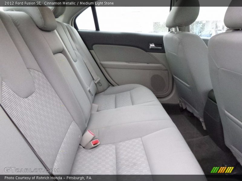 Cinnamon Metallic / Medium Light Stone 2012 Ford Fusion SE