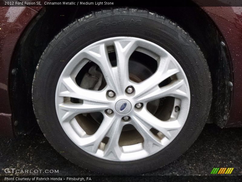 Cinnamon Metallic / Medium Light Stone 2012 Ford Fusion SE