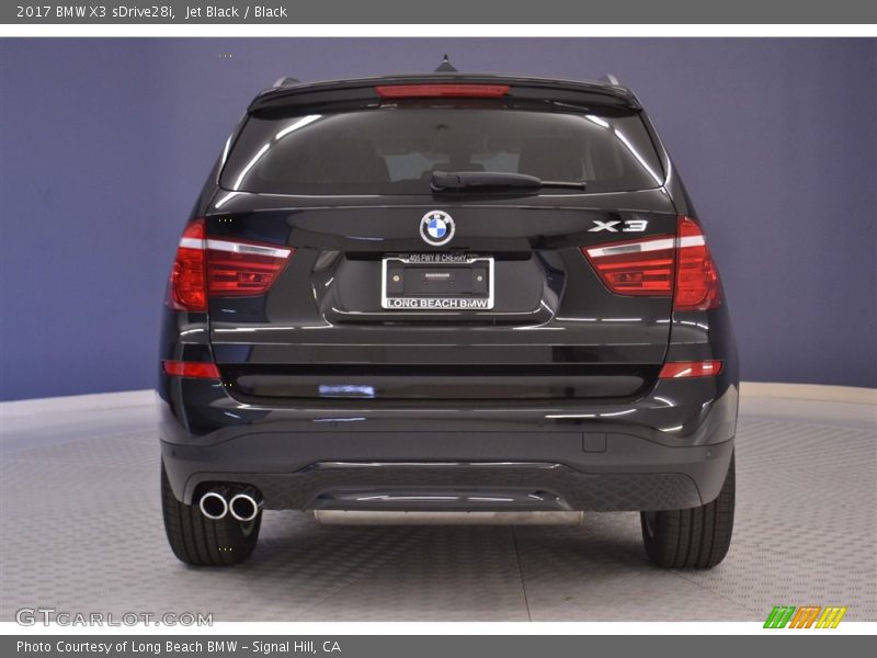 Jet Black / Black 2017 BMW X3 sDrive28i