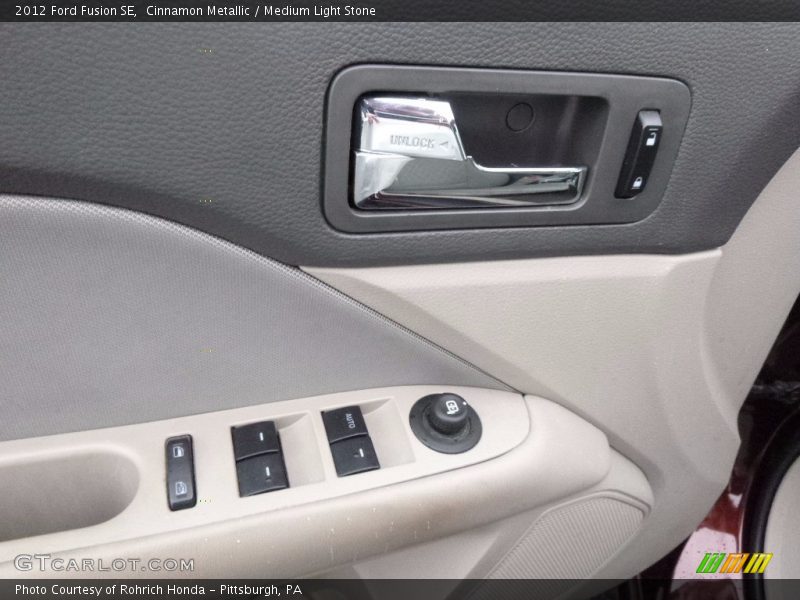 Cinnamon Metallic / Medium Light Stone 2012 Ford Fusion SE