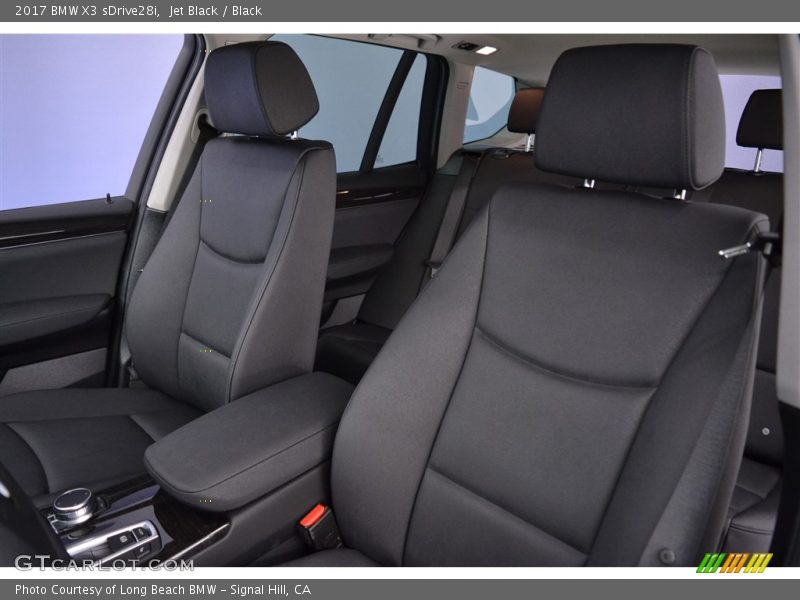 Jet Black / Black 2017 BMW X3 sDrive28i